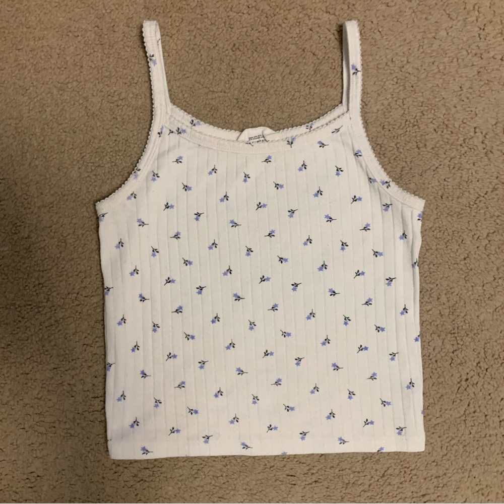 Gap Teen Girls White Tank Top Size 8